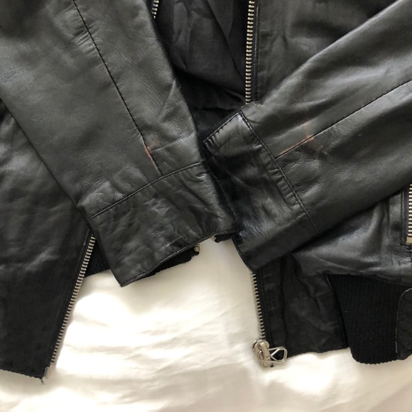 Men's ZARA Leather Jacket - Picture 6 of 6